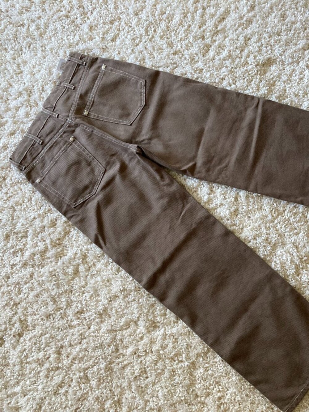 Reformation Brown Wide Leg Jeans Size 26 - Picture 8 of 9